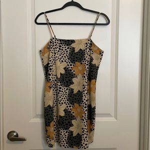 Floral minidress